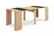Table console extensible "Skraut Home", capacité d'accueil de 10 ou 12 pers, couleur au choix, livraison offerte - Second Medium