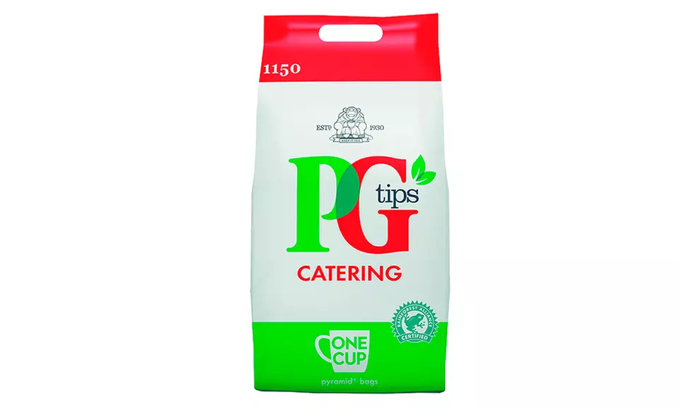 PG Tips 1150 or 2300 Pyramid Catering Teabags - Image 3