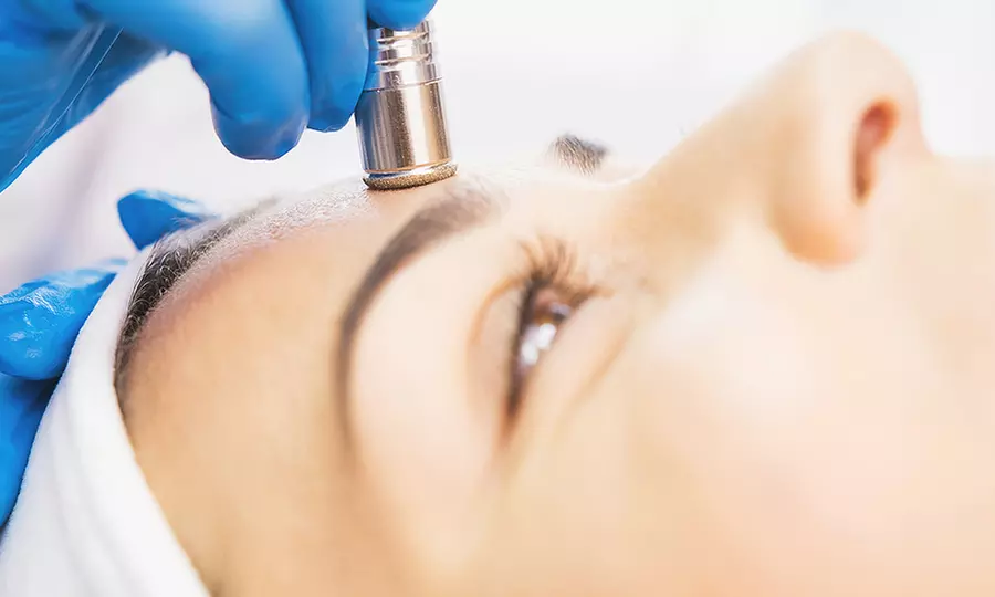 DiamondGlow facial treatment for radiant skin