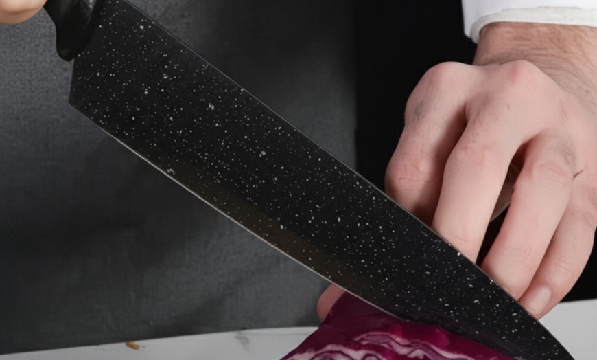 Image 3: Set di 6 coltelli da cucina in acciaio inox