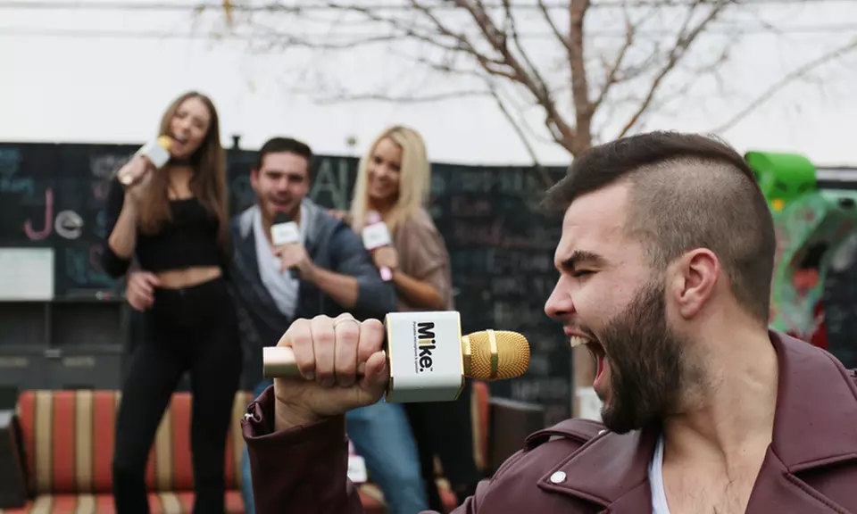 Mike Portable Karaoke Microphone and Bluetooth Speaker - Second Medium