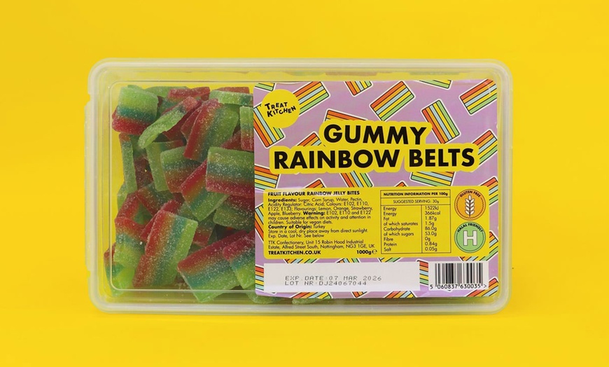 Image 8: TWO FOR £10 on 1KG TUBS of Gummies and Sour Sweets!  