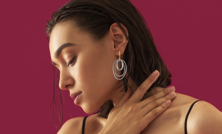 Image 7: Boucles d'oreilles de la marque SC Crystal Paris