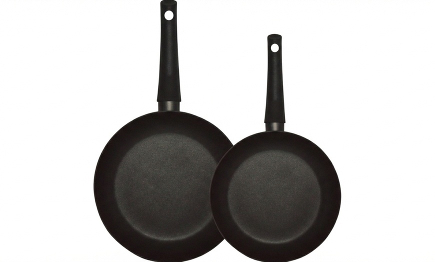 Image 3: Set di 2 padelle antiaderenti in allumino forgiato