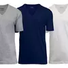 Heather Grey - Navy - White