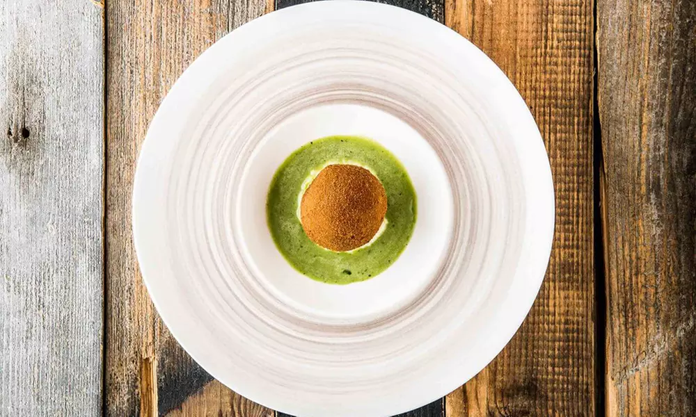 Menu gourmand 7 services avec accords mets et vins en option au Tilia