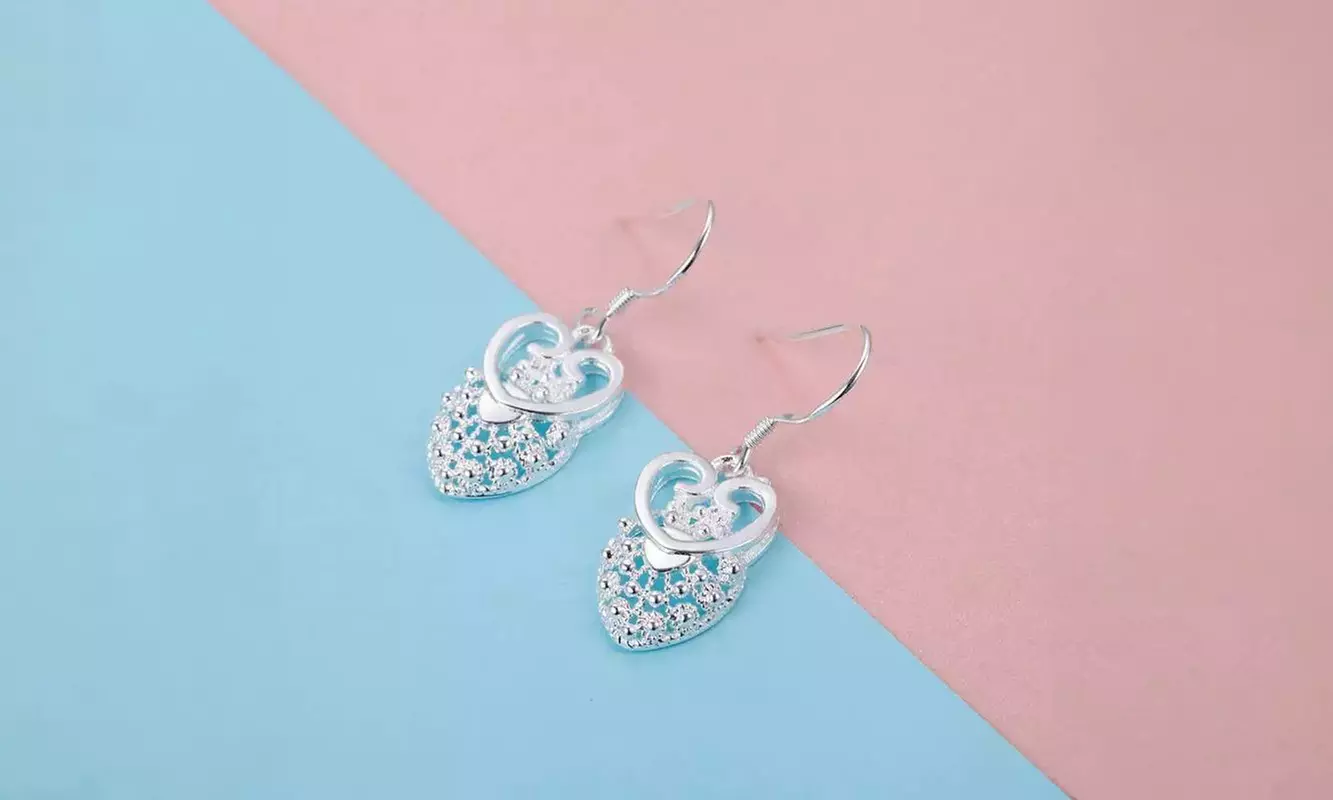 Sterling Silver Drop Dangle Earrings - Multiple Styles