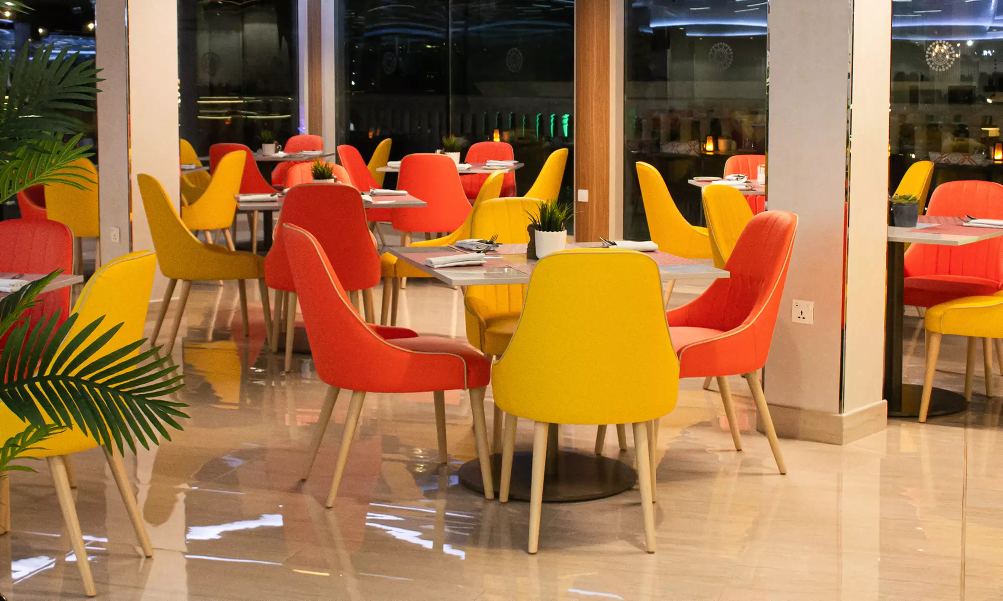 Enjoy 5* International, Italian, Mediterranean, or Seafood Theme Night