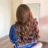 Image 3: Single-Process Color, Partial or Full Highlights or Balayage and Style