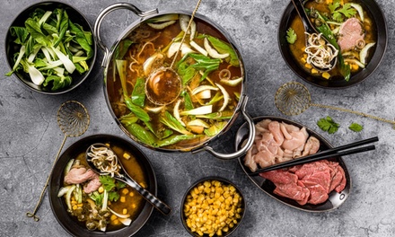 Pour 2 personnes : Fondue chinoise - Le Jardin de Bambou