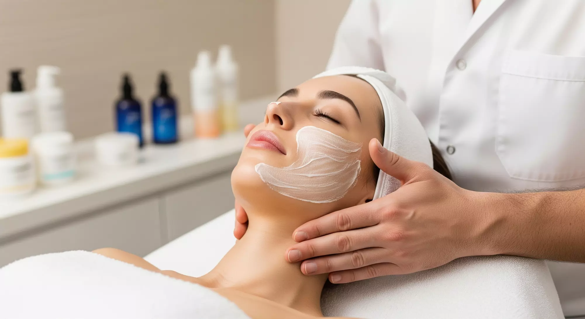 60-75 Min. klassische Gesichtsbehandlung & Abschlusspflege, opt. + Hals & Dekolleté für 1 Pers. (bis 51% sparen) - Primary Image