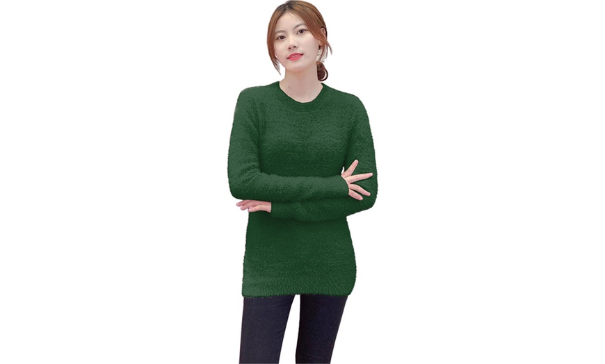 Image 3: Soft and Stylish Mohair Jumper