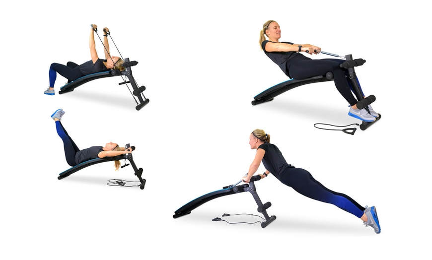 Image 7: Equipements de fitness Sparraw : machine squats, banc, vélo, rameur