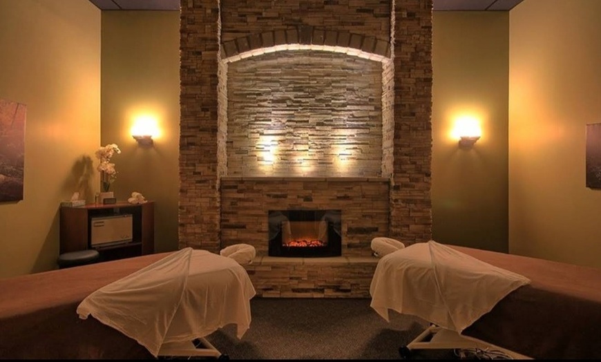 Image 2: Unwind with a Massage and Sauna Session or Add CBD for Extra Calm