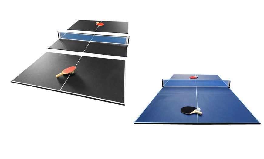 Image 1: Plateau de table de ping-pong avec accessoires de la marque Sokker
