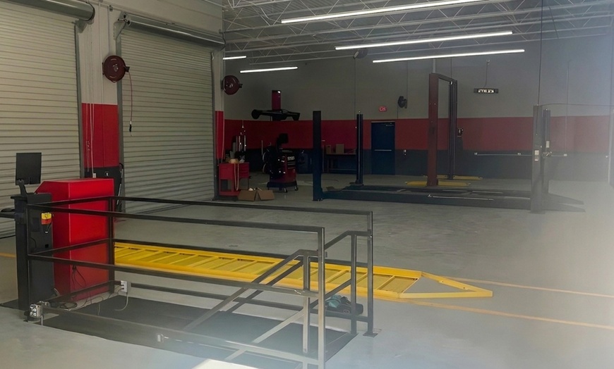 Image 4: Oil Changes, Inspections, and Wheel Alignment Services