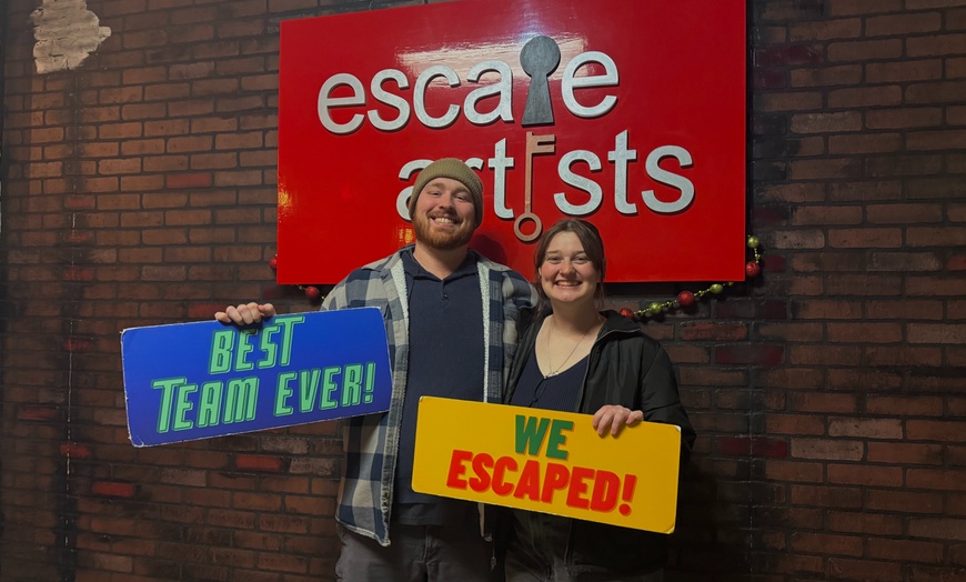Image 3: Up to 23% Off 60-Minute Private Room Experience: Escape Artists
