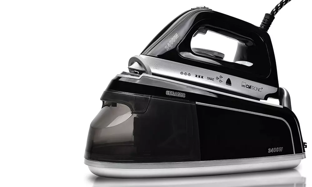 Vaporera con plancha cerámica 3,5bar Clatronic