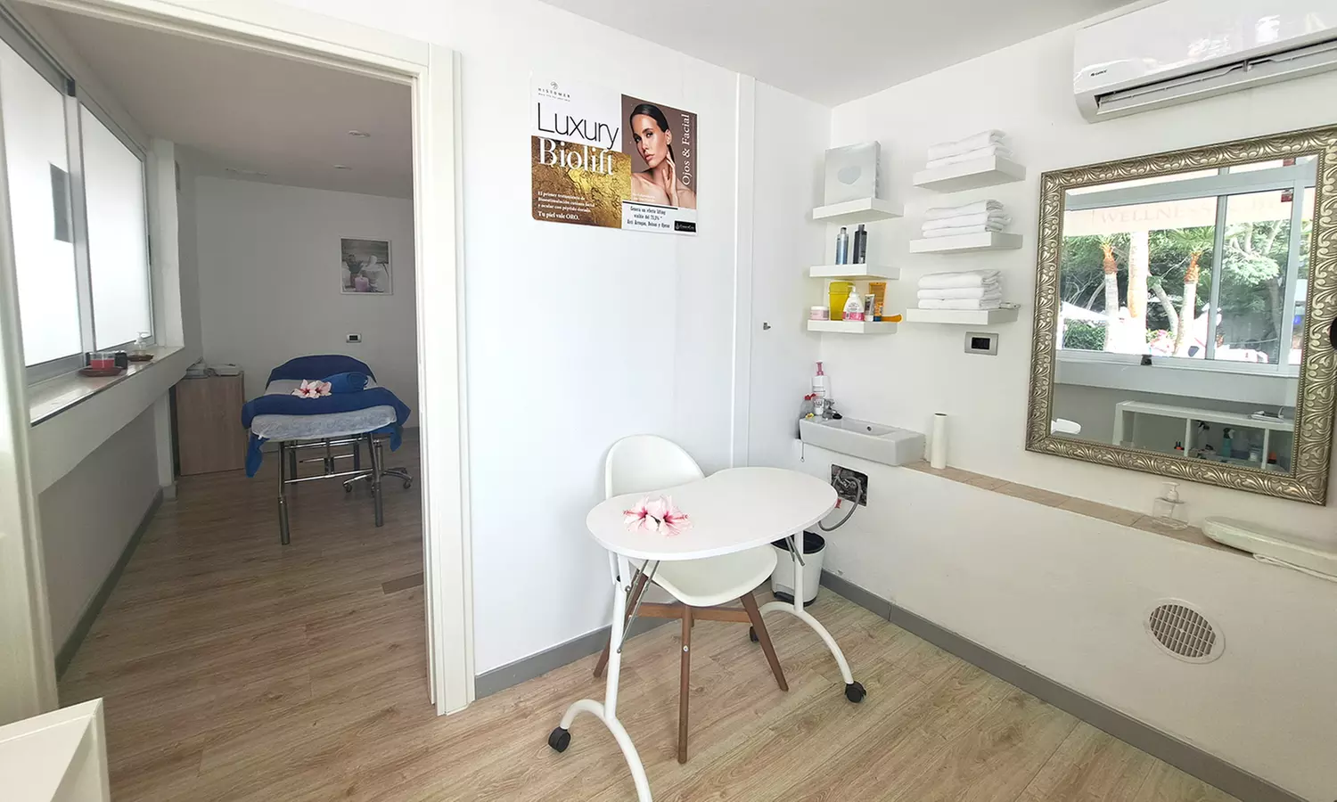 Masaje relajante en pareja con aromaterapia, con cava y bombones