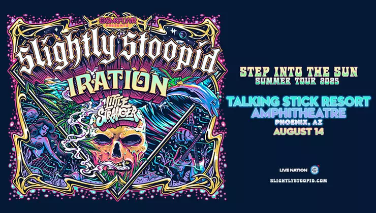 Slightly Stoopid - Step Into The Sun Tour 2025 on August 14 at 6 p.m. - Primary Image
