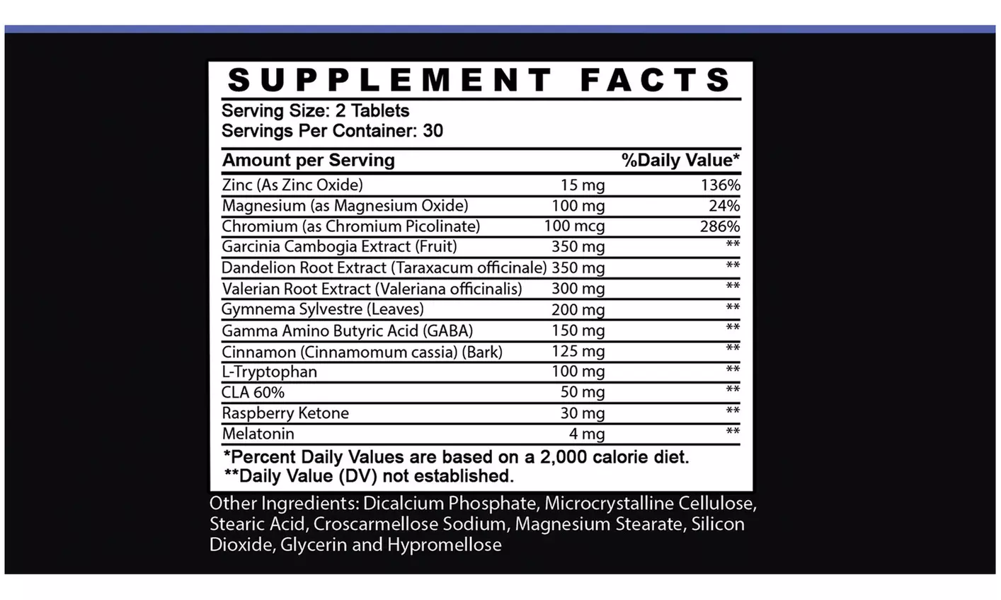 Angry Supplements Apple Cider Vinegar, Turmeric and Garcinia PM Weight Loss