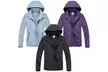 Blu Apparel Women's Mesh Lined Rain Jacket - Image 3