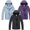 Image 3: Blu Apparel Women's Mesh Lined Rain Jacket 