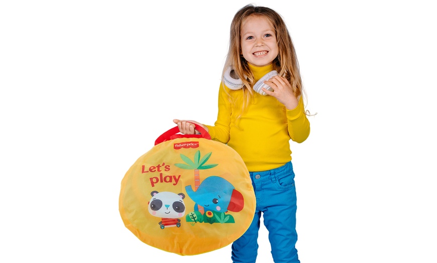 Image 6: Fisher Price Kids' Portable Sports Ball Pit 