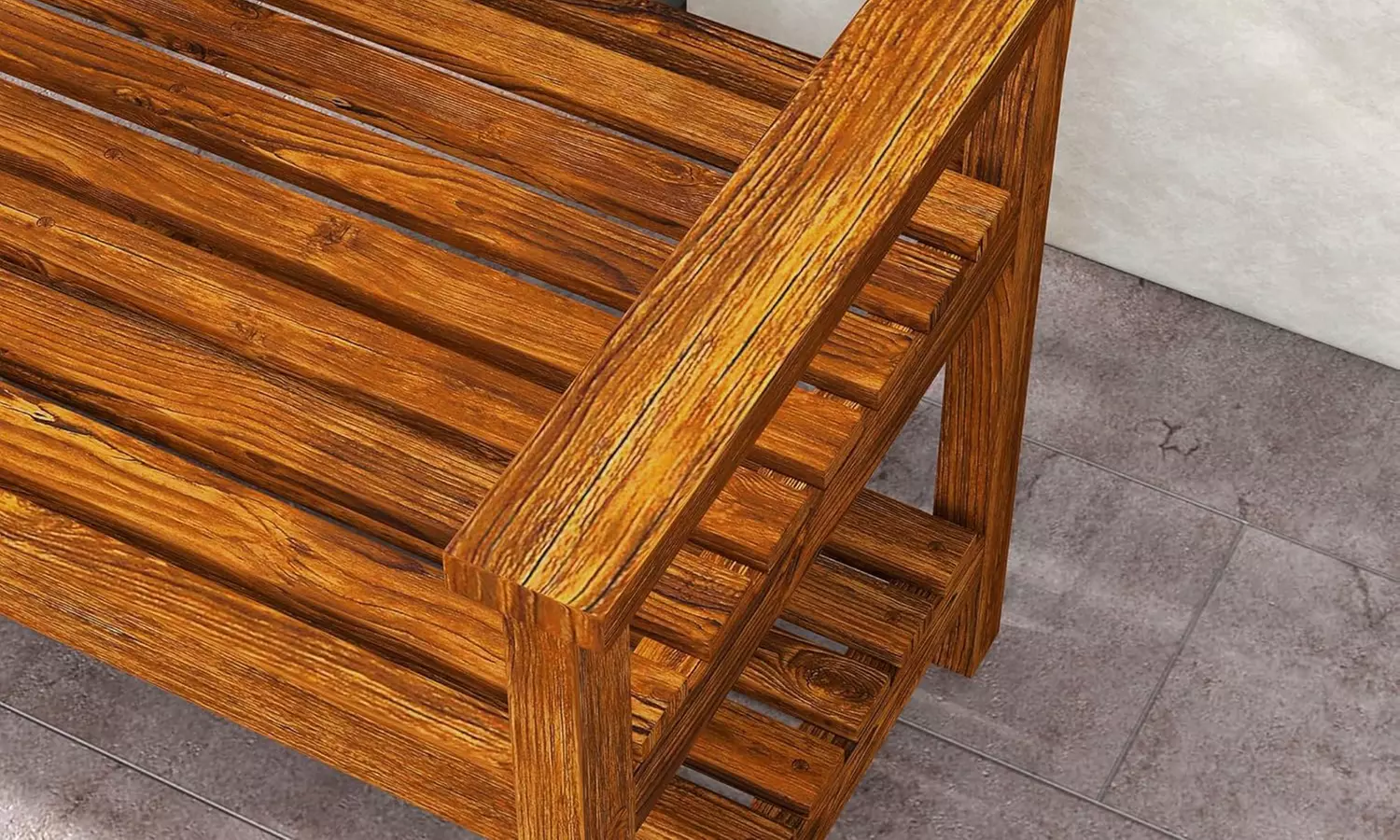 Outsunny Outdoor Bench, Picnic, Wooden or Aluminium