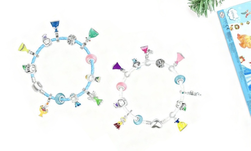 Image 1: Girls Beaded Princess Countdown Calendar