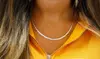 Italian Sterling Silver Braided Herringbone Necklace