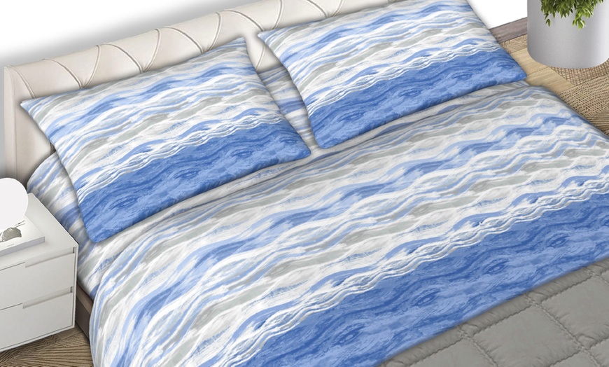Image 5: Completo lenzuola 100% cotone