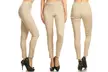 Women's High Waisted Skinny Pull-On Pants Ankle Stretchy Jeggings - Second Medium