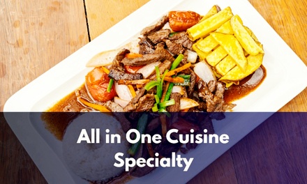 All in One Cuisine Specialty - Compete High