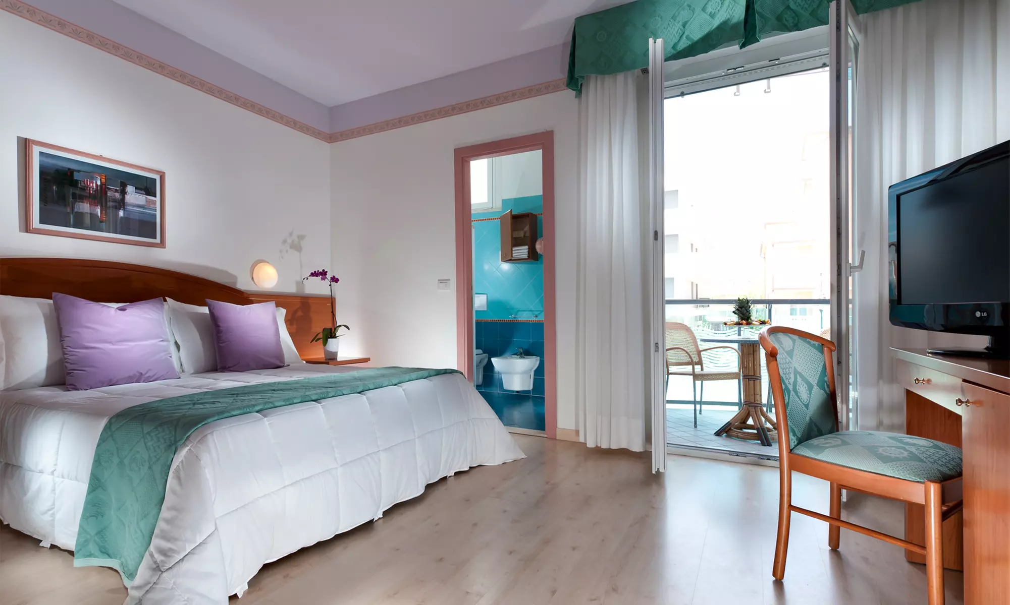 Cesenatico 4*: camera doppia con colazione o mezza pensione e Spa