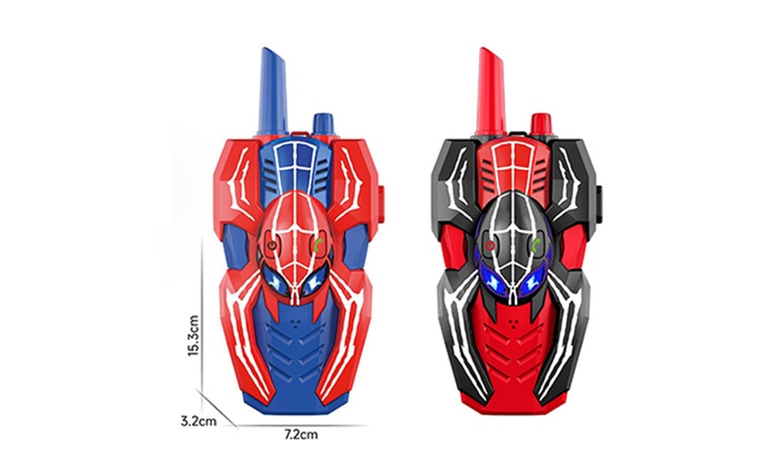 Image 4: Kid's Spider-Themed Walkie Talkies