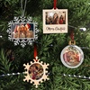 Image 1: Personalized Photo Christmas Ornaments - Up to 32% Off