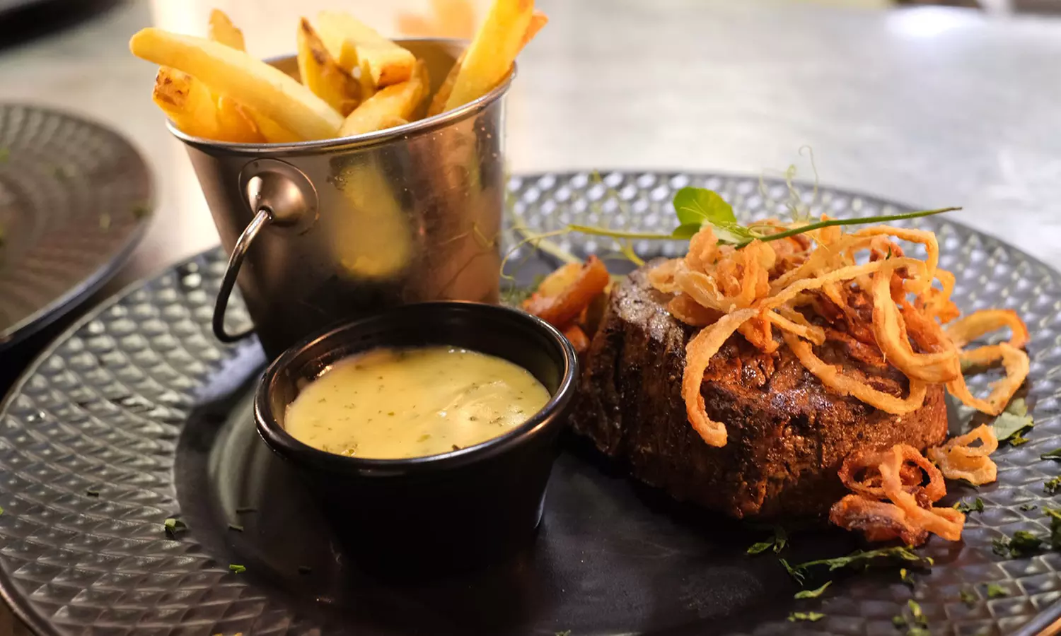 Menú "Sabores con vistas al mar" para 2 con postre y opción a vino