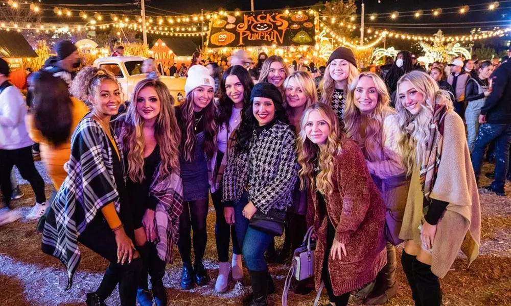 Entry and Corn Maze with One Pumpkin with Drink and $20 Carnival Ticket (Up to 26% Off) - Primary Image