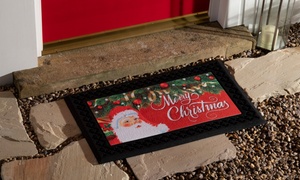 Musical LED Christmas Doormat