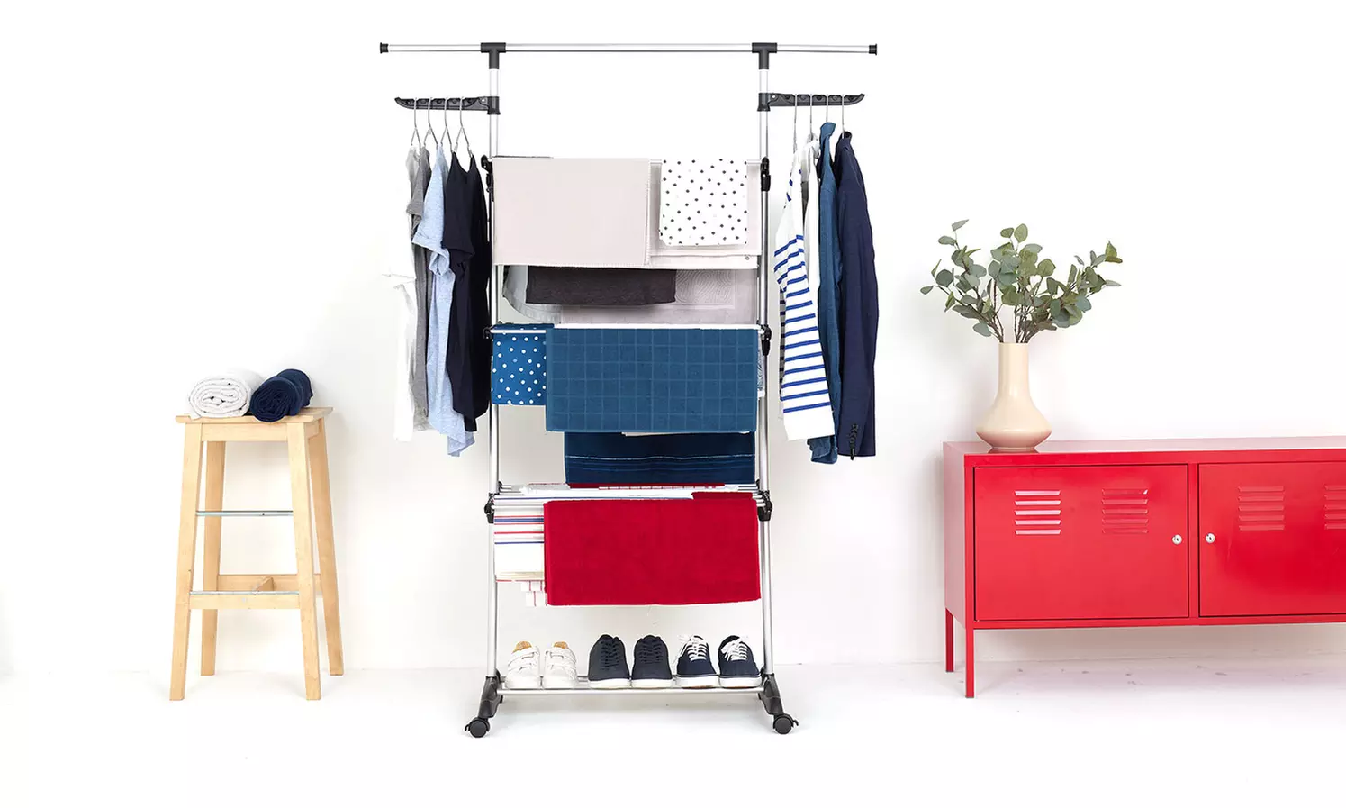 Sèche-linge compact multifonctionnel