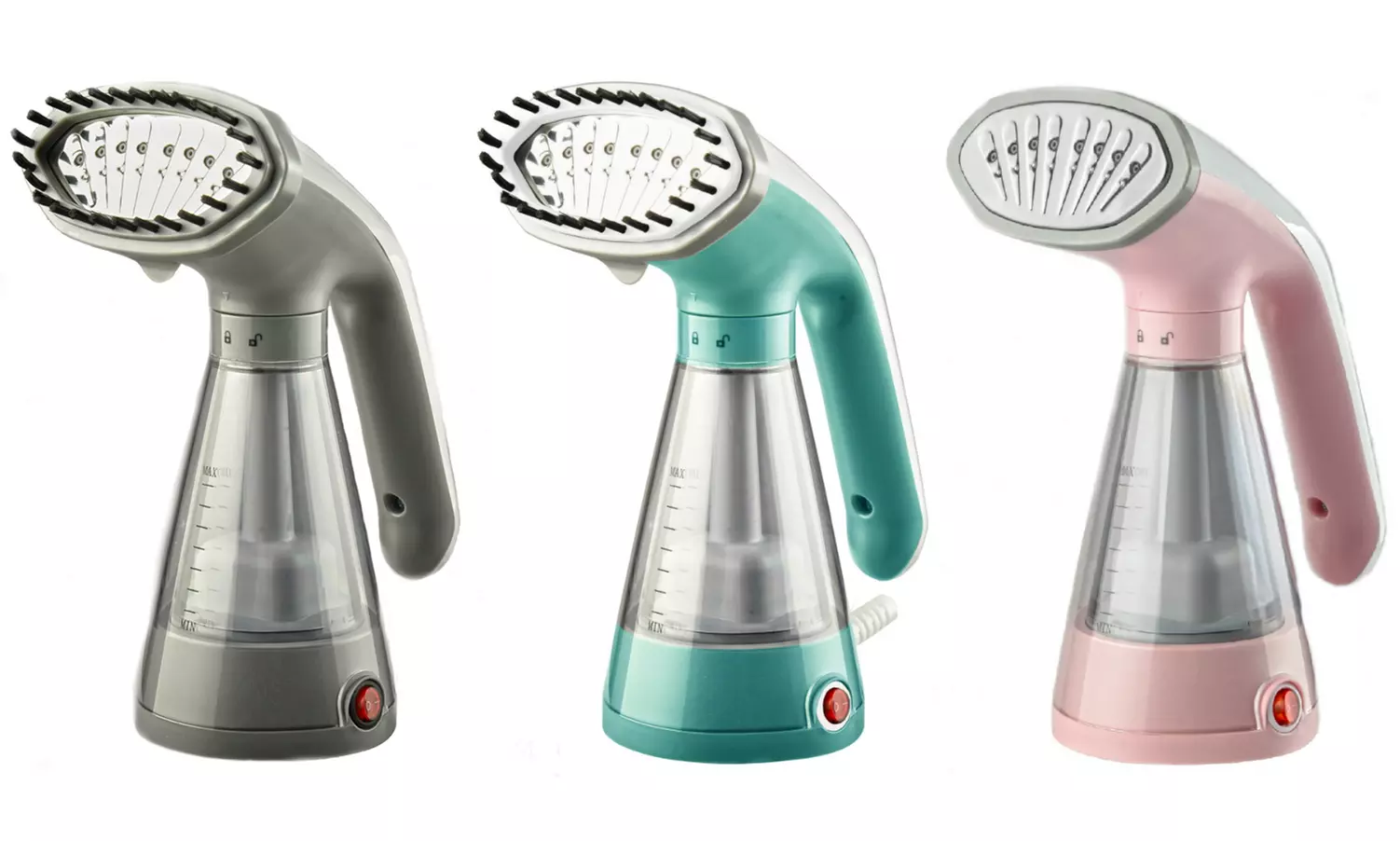 True & Tidy TS-10 Compact Handheld Garment Steamer with Stainless Steel Plated Nozzle - Primary Image