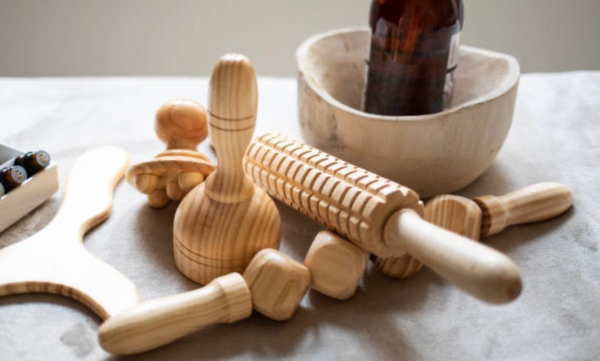 Image 2: One, Two, or Three Sessions Lymphatic Massage with Wood Therapy