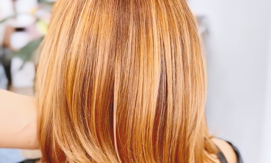 Image 17: Polished and Sleek: Haircut, Blowout, Gel Mani and Keratin Treatment