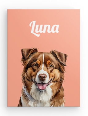 pet portrait by picanova