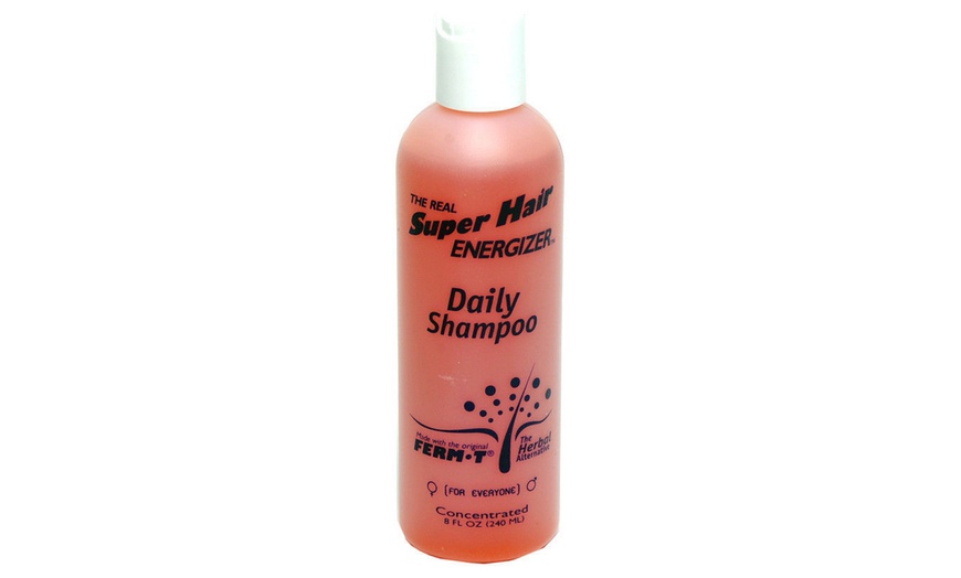 Image 2: Super Hair Energizer Daily Ferm-T Shampoo, FRESH, BRAND NEW, SEALED, 8 Oz