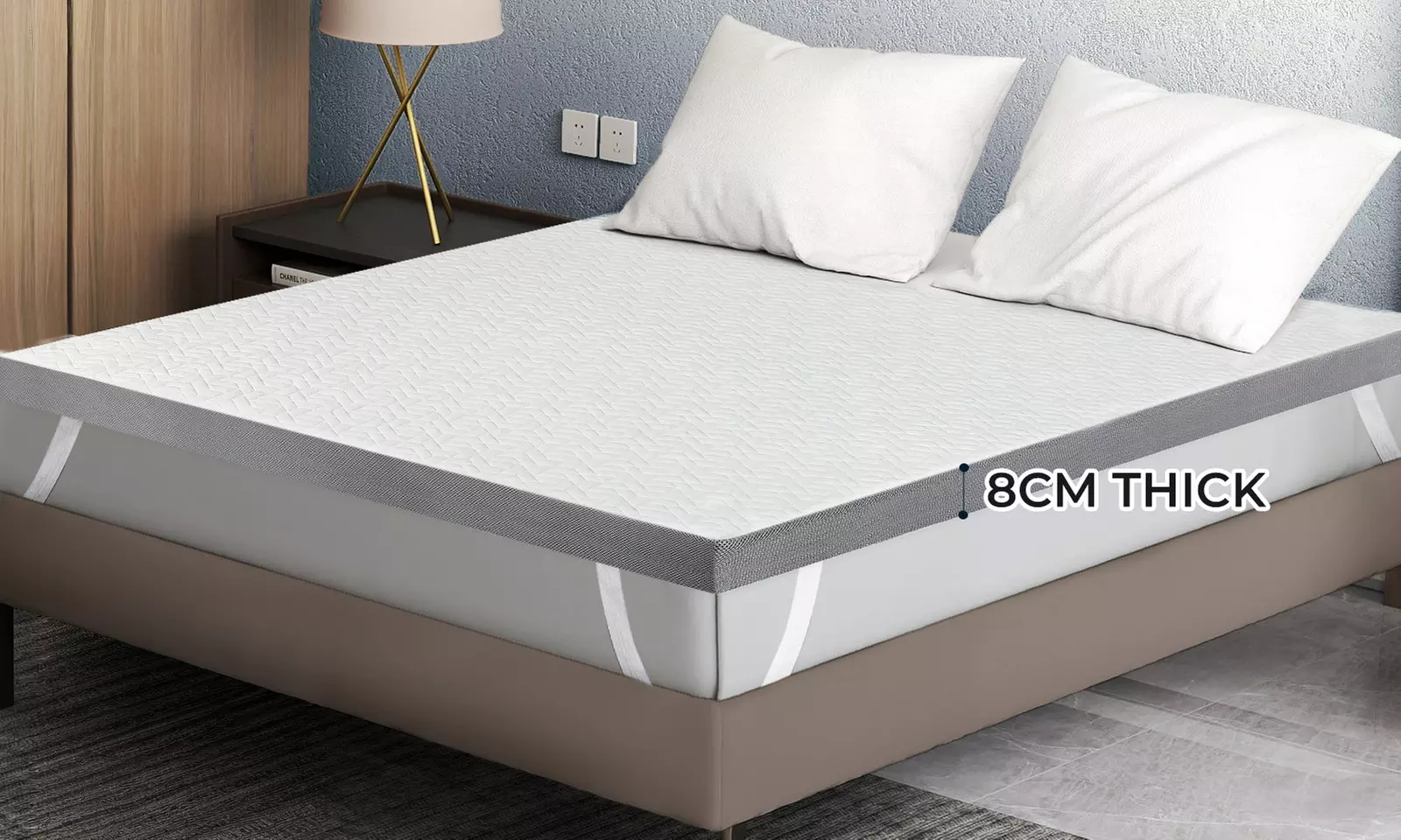 Lavio Memory Foam Mattress Topper Collection