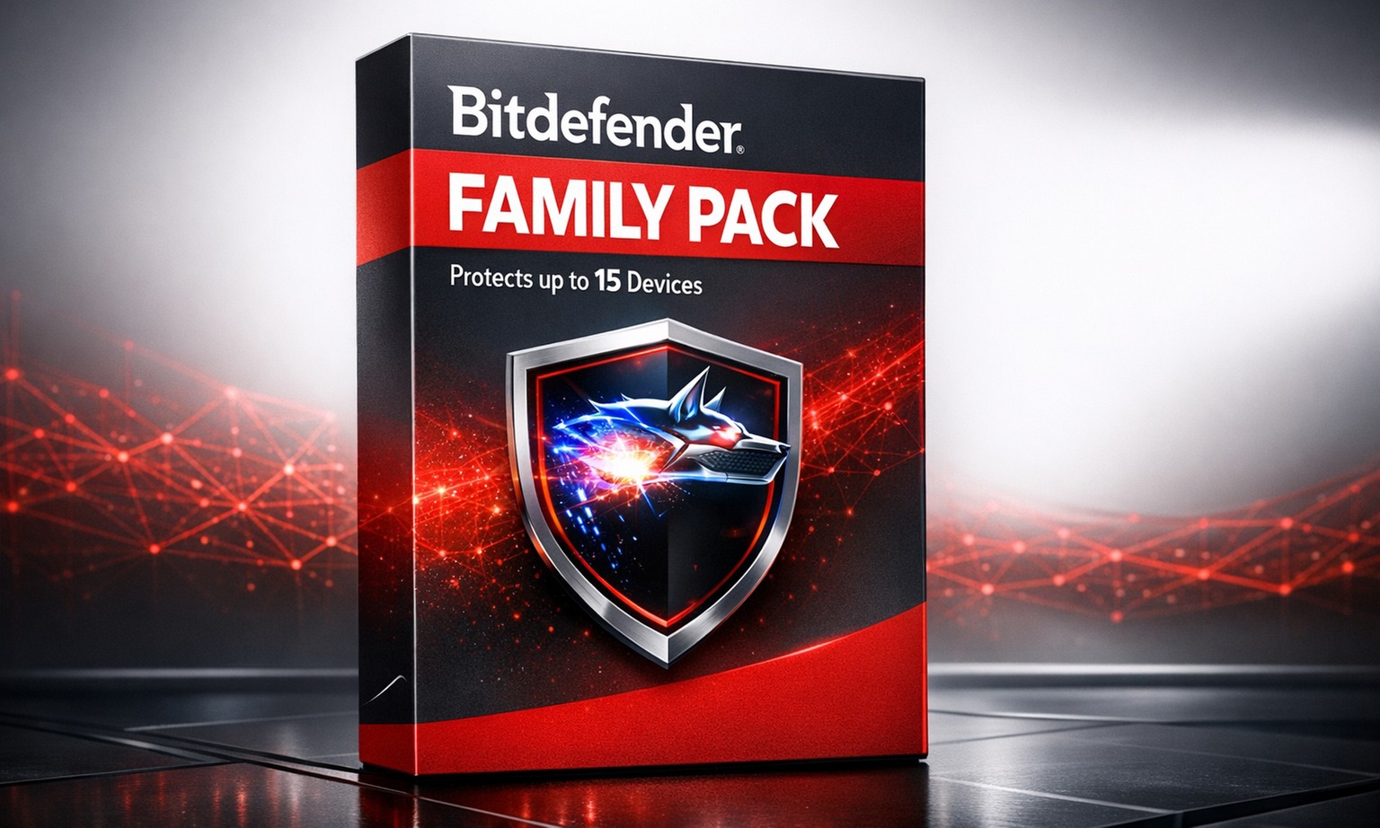 Bitdefender Family Pack for 15 Devices Up to 57% Off