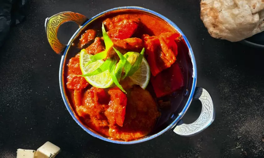 3-Course Indian Feast with Wine/Drink/Dessert for 2, 4, or 6 People!