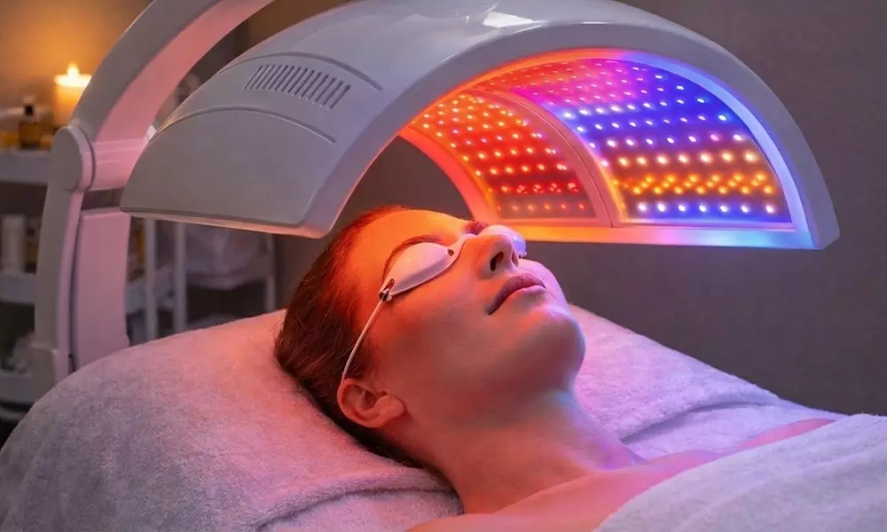 Glow Intro Facial Sessions with Customized Mask & LED Light Therapy